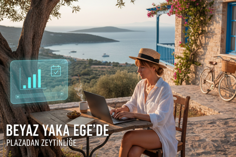 Beyaz Yaka Ege'de: Plazadan Zeytinliğe Uzanan Yolculuk